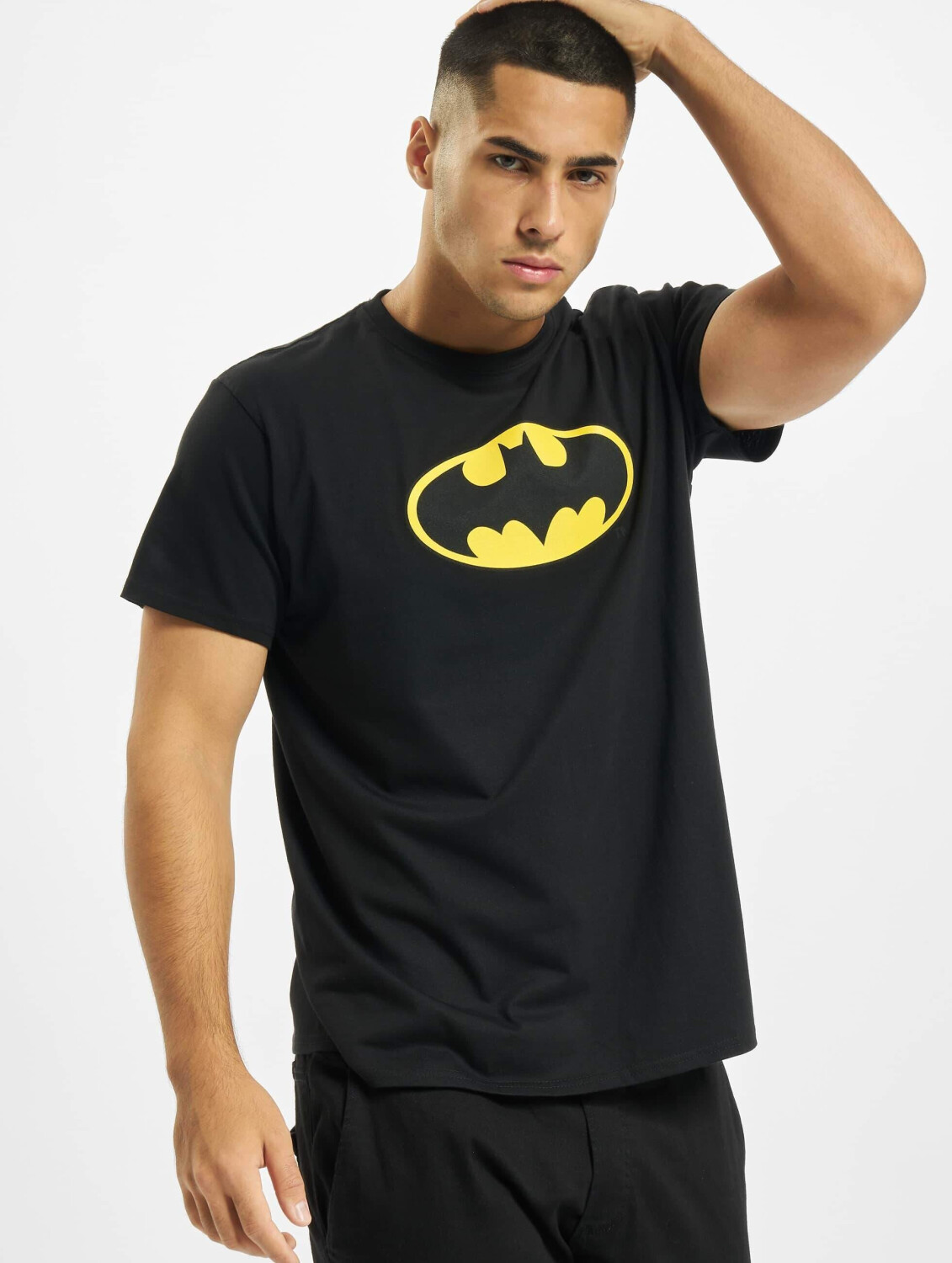 Batman (MC038BLK) € Logo Merchcode T-Shirt | ab black 13,05 Preisvergleich bei