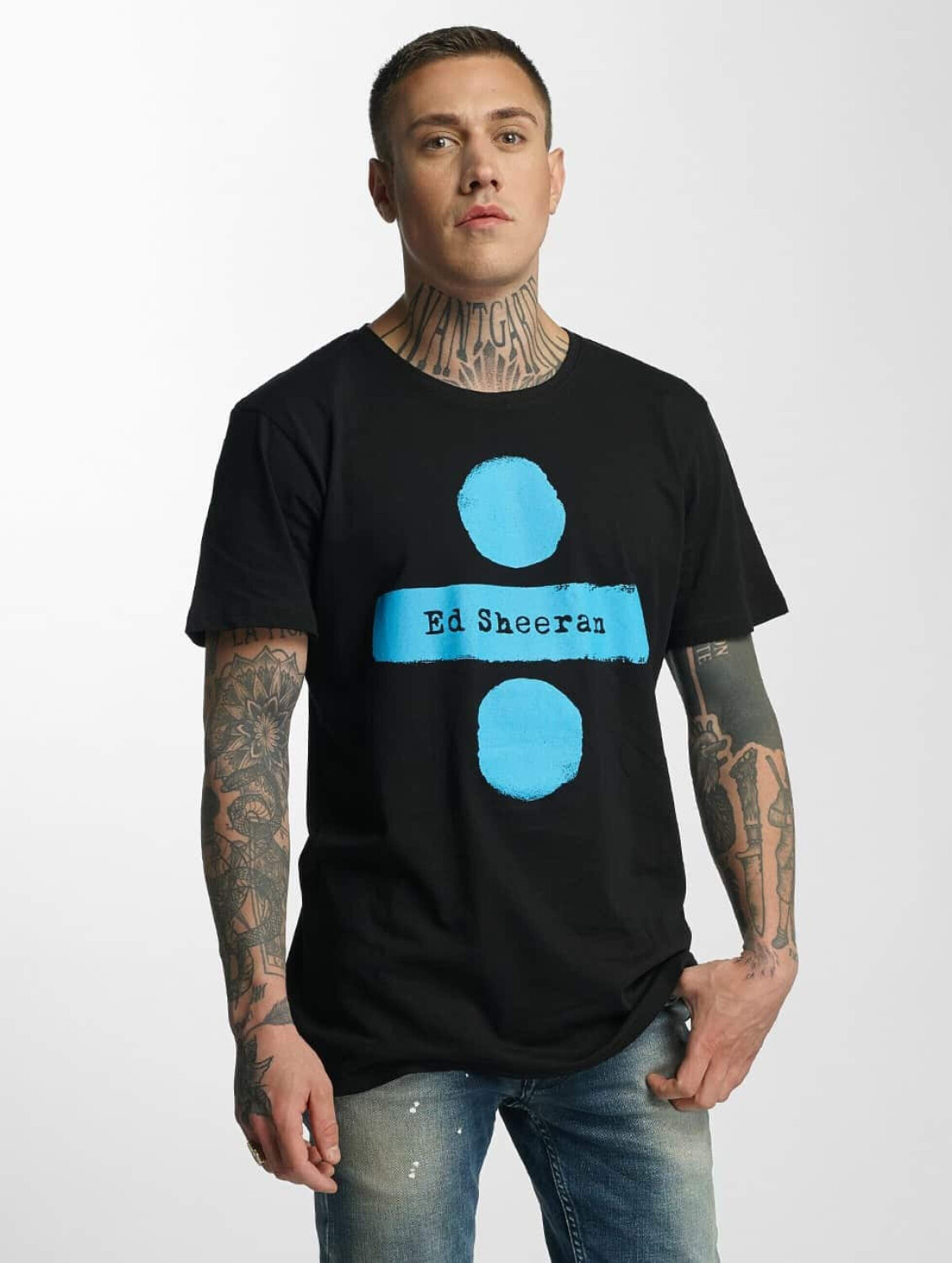 Merchcode T-Shirt Ed Divide Logo black (MC069BLK)