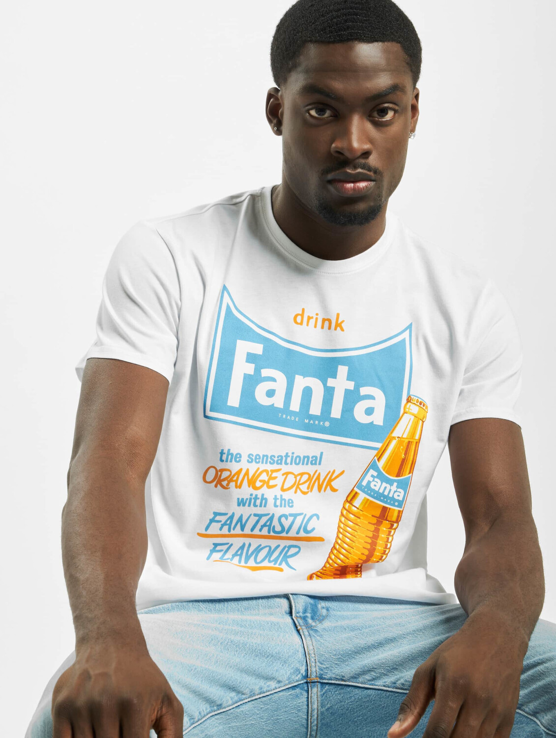 Merchcode T-Shirt Fanta Refreshing white (MC490WHT)