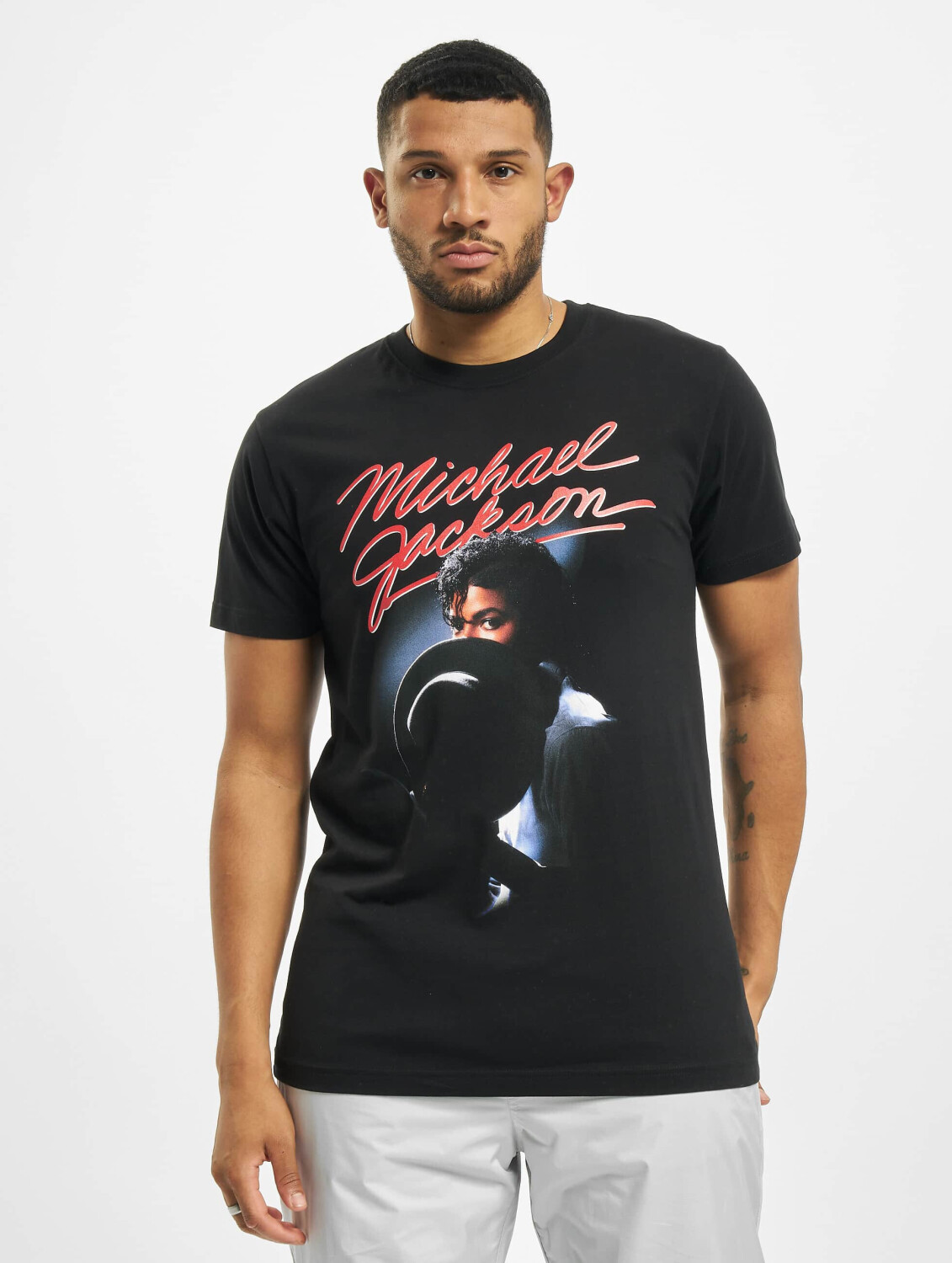 Merchcode T-Shirt Michael Jackson black (MC4367)