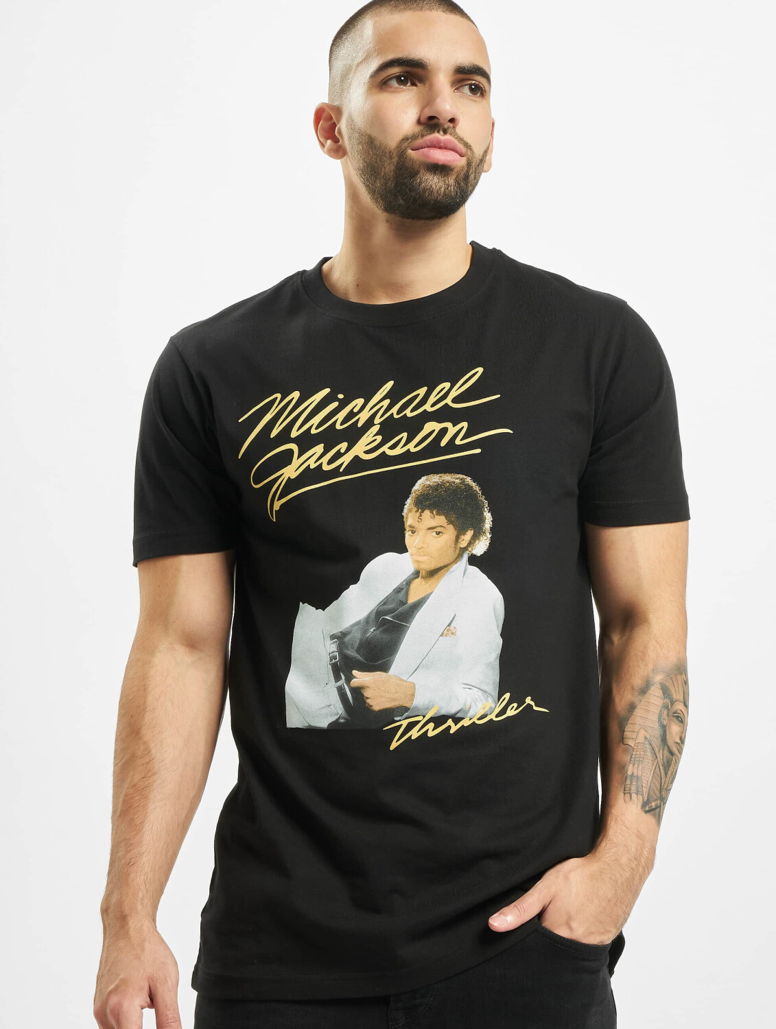 Merchcode T-Shirt Michael Jackson Thriller Album black (MC451BLK)