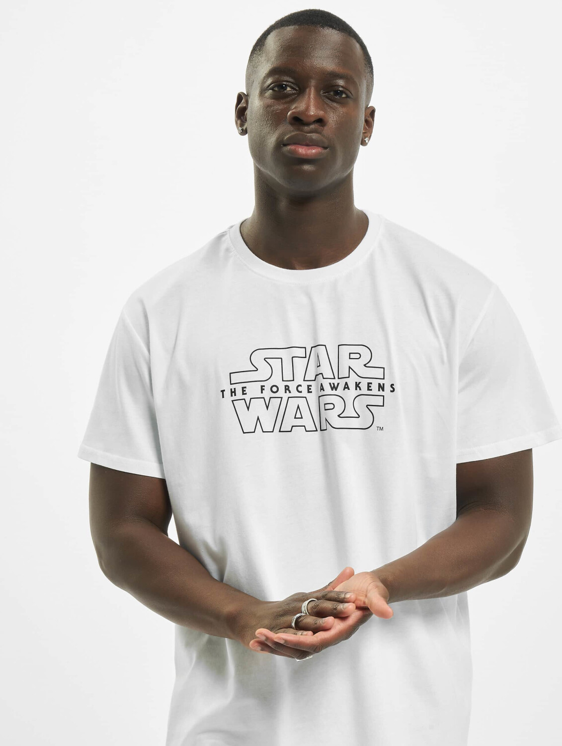 Merchcode T-Shirt Star Wars Crawl white (MC587220)