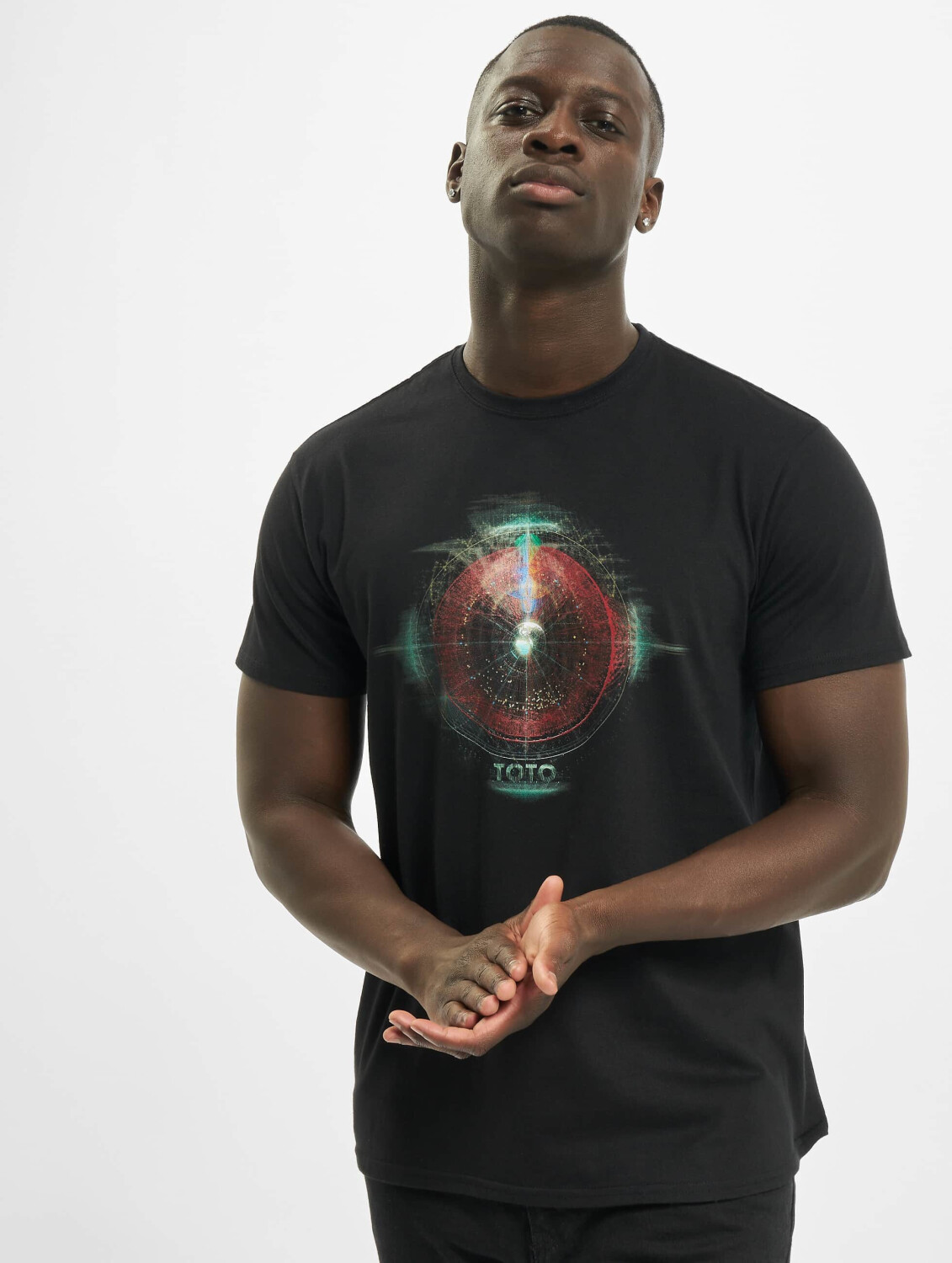 Merchcode T-Shirt Toto Trips black (MC4697)