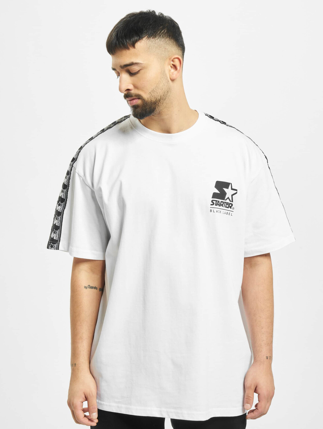 Starter T-Shirt Logo Taped white (ST02000220)