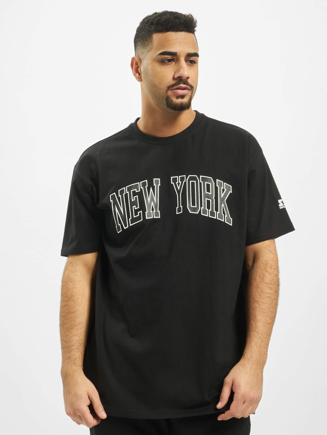 Starter T-Shirt New York black (ST01100007)
