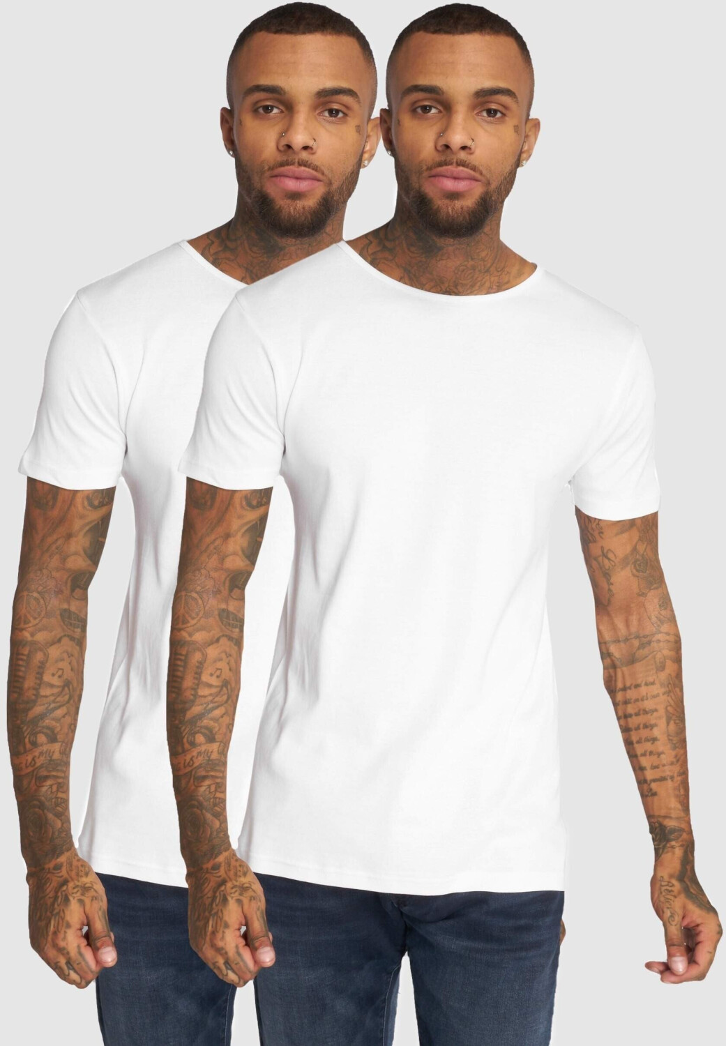 Urban Classics T-Shirt 2-Pack Seamless white (TB2183WHT)