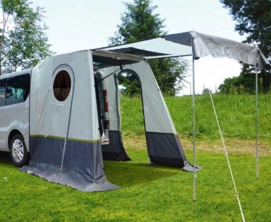 Reimo Tent Technology Heckzelt TRAPEZ für Caddy Grundfläche B208xT178cm  (932993791) : : Sport & Freizeit