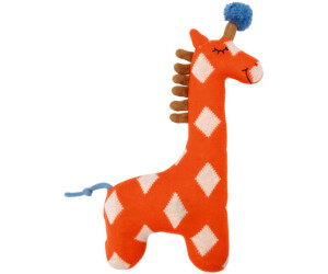 Giraffe MESAMIS Set Heunec 519701 Plüschtier gelb/orange/rot 
