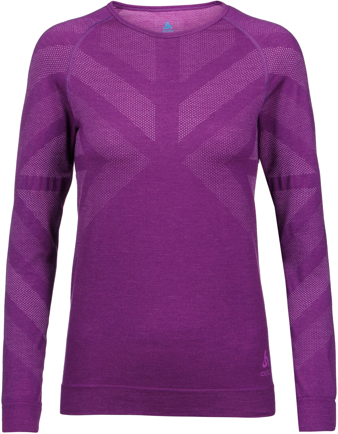 Odlo Women's Natural + Kinship Warm Long-Sleeve Baselayer charisma melange