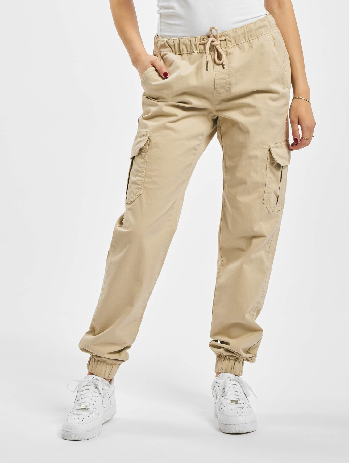 Urban Classics Ladies High Waist Cargo Sweatpants beige (TB362602439) ab  23,99 € | Preisvergleich bei