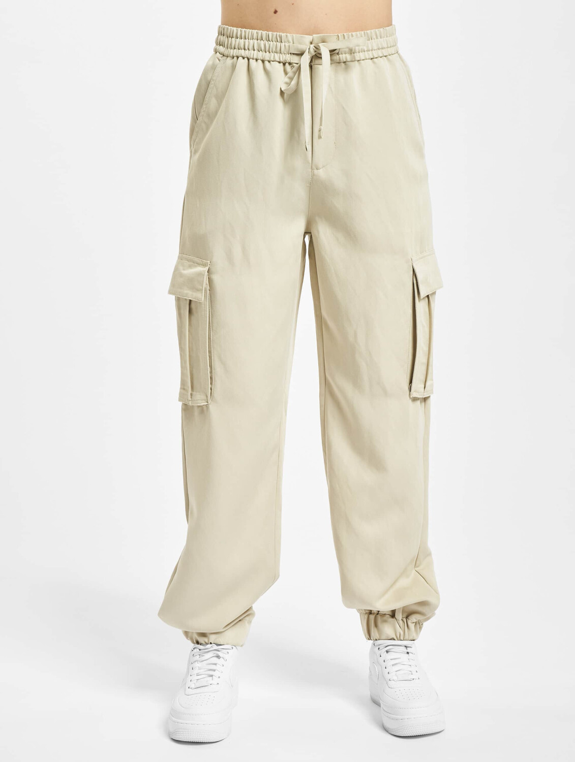 Urban Classics Ladies Viscose Twill Pants beige (TB343402439)