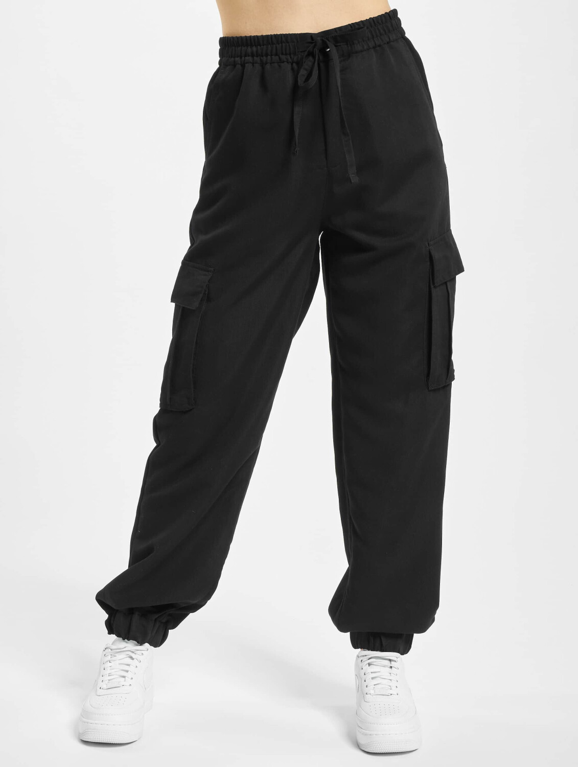 Urban Classics Viscose Twill Pants black (TB343400007)