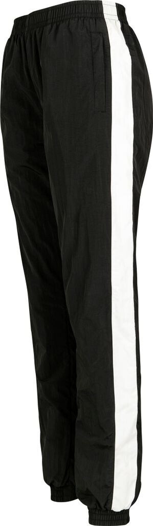 Urban Classics Sweatpants Striped Crinkle black (TB2661BLKWHT)