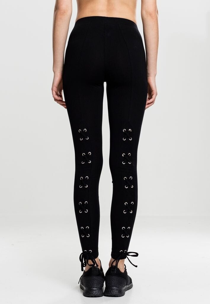 Urban Classics Leggings Laced Up Back black (TB1737BLK)