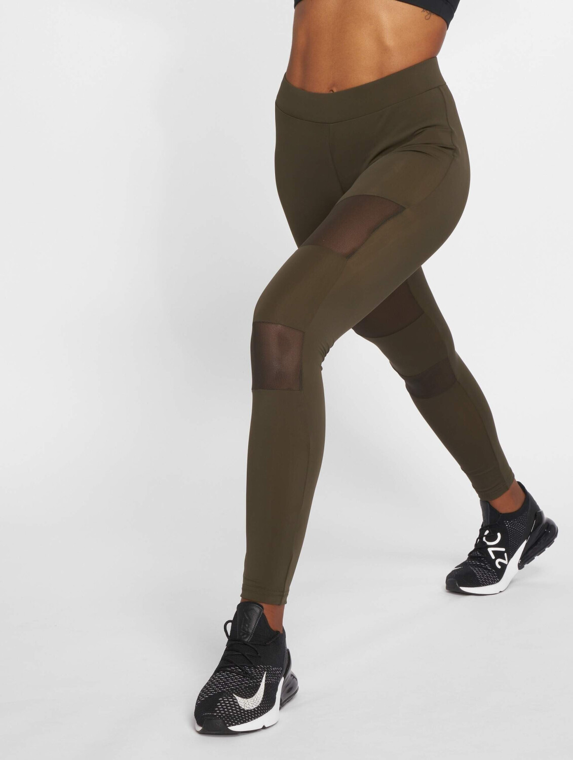 Urban Classics Leggings Tech Mesh olive (TB1174DOLV)