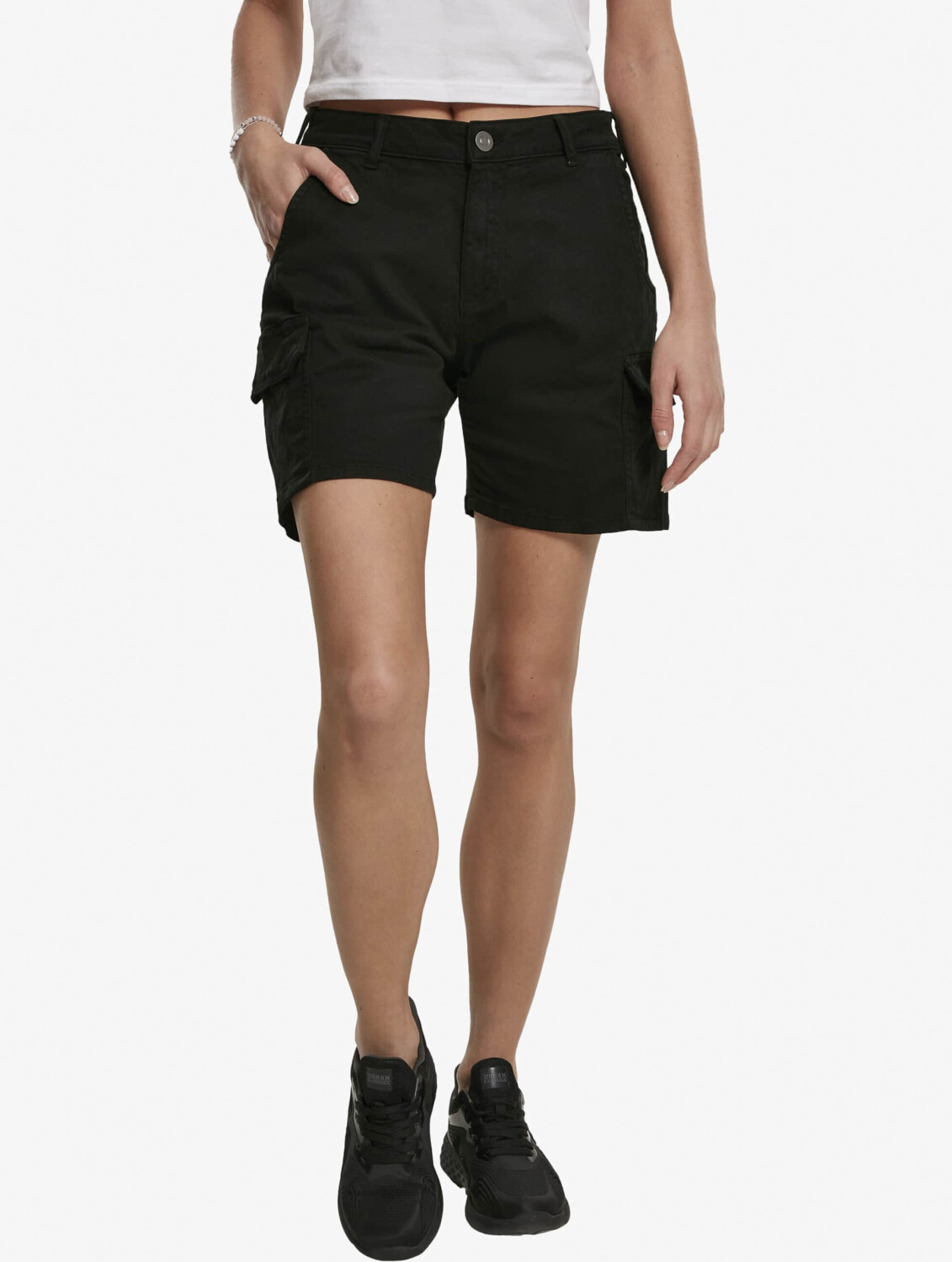 Urban Classics Shorts High Waist Cargo black (TB343100007)