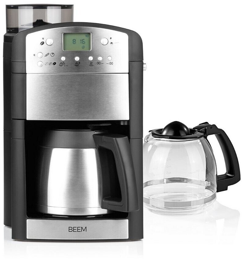 Beem Filter coffee machine, 1.25l coffee pot, paper filter, FRESH-AROMA-PERFECT Duo incl. Glass & vacuum jug