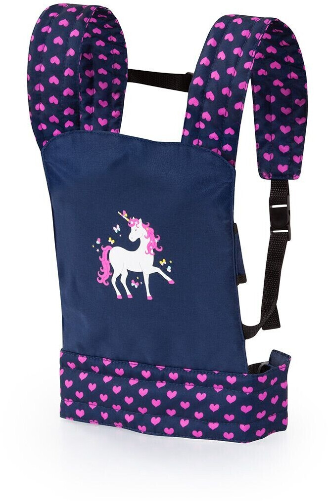 Bayer Santé Familiale Doll Carrier Dark Blue/Pink