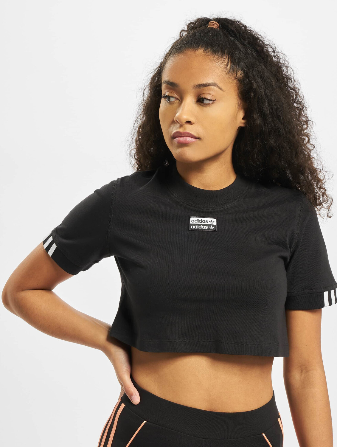 Adidas T-Shirt Cropped black (FM2517)