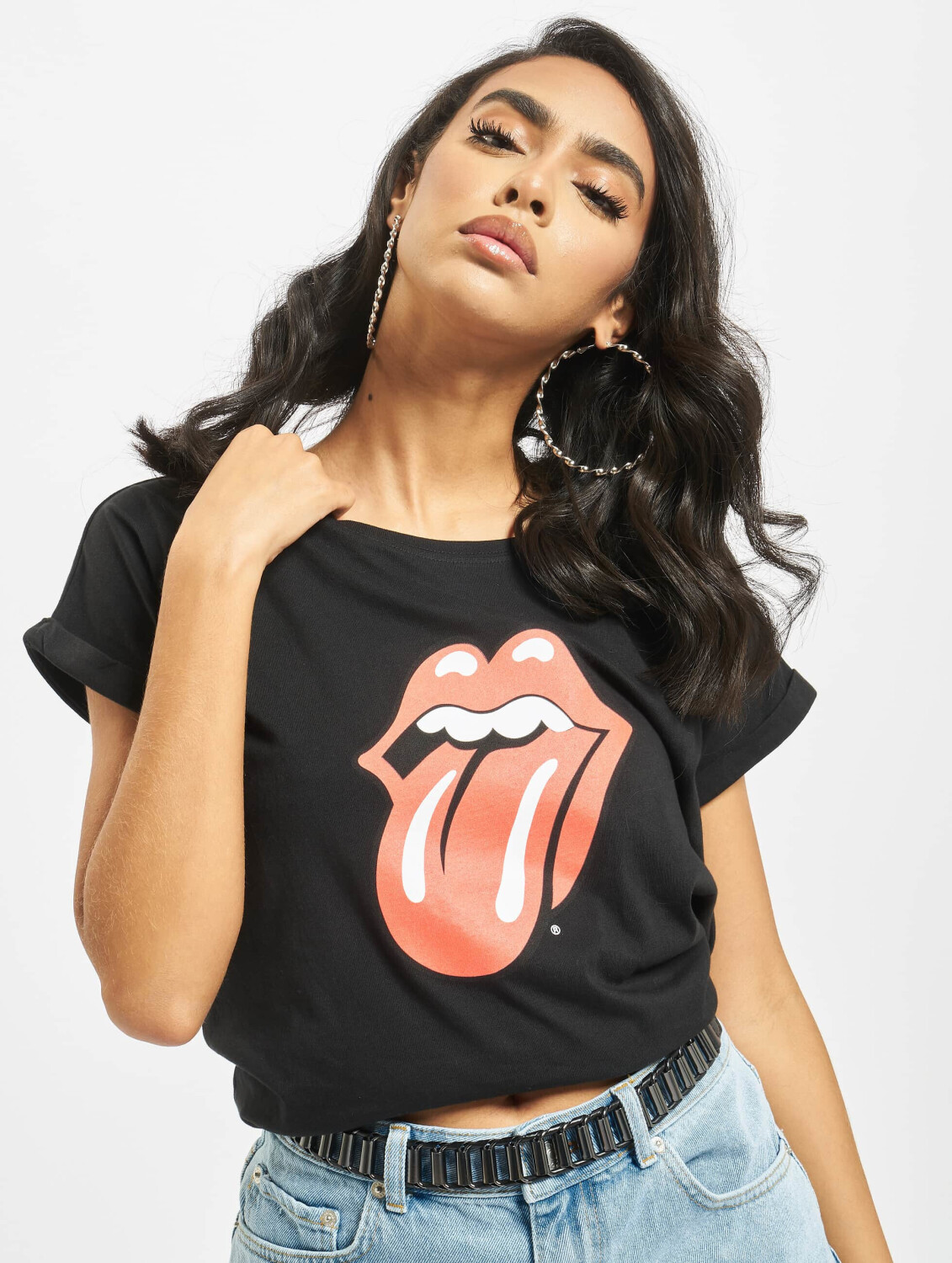 Merchcode T-Shirt Rolling Stones Tongue (MC326BLK) € 17,49 | Preisvergleich bei ab black