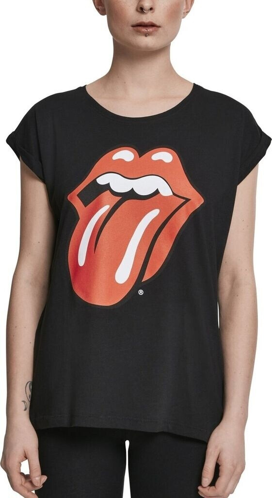 Merchcode T-Shirt Rolling Stones Tongue black (MC326BLK)