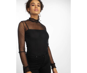 Urban Classics Longsleeve Double Layer Mesh black (TB2324BLK)