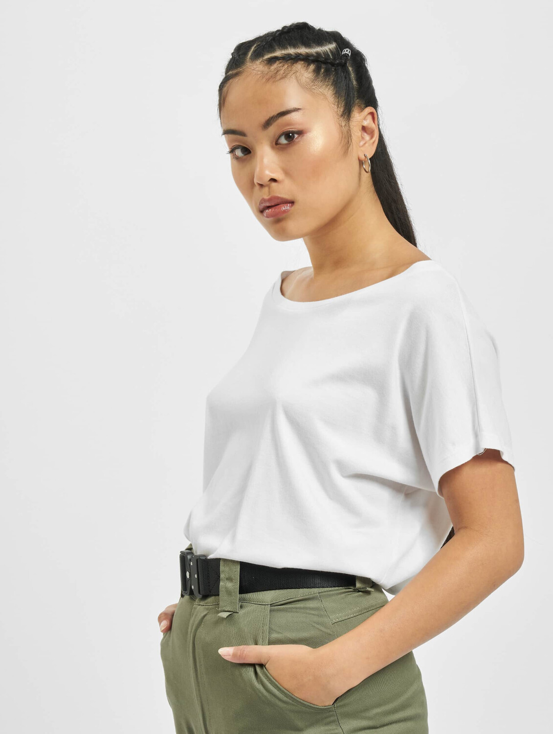 Urban Classics T-Shirt Basic Drop white (TB1905WHT)