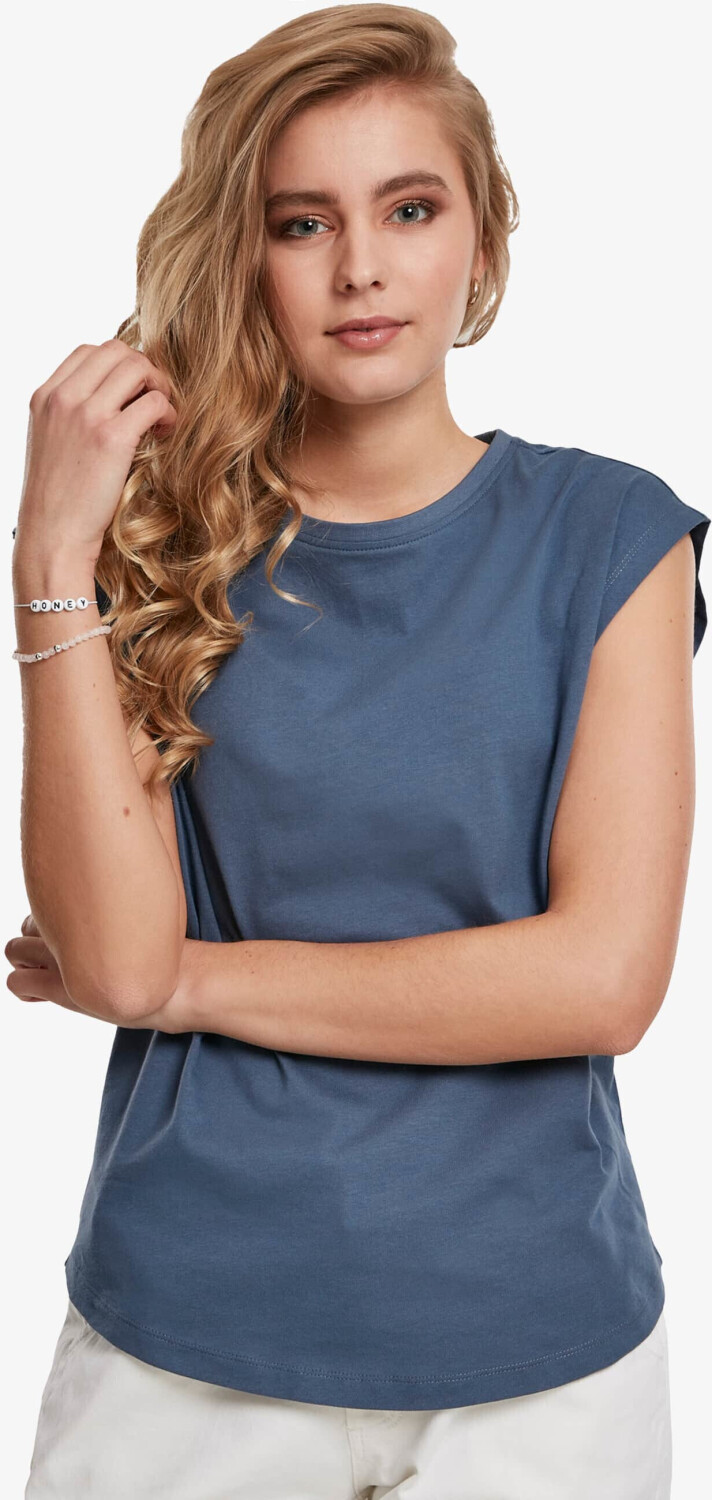 Urban Classics T-Shirt Basic Shaped blue (TB340602428)