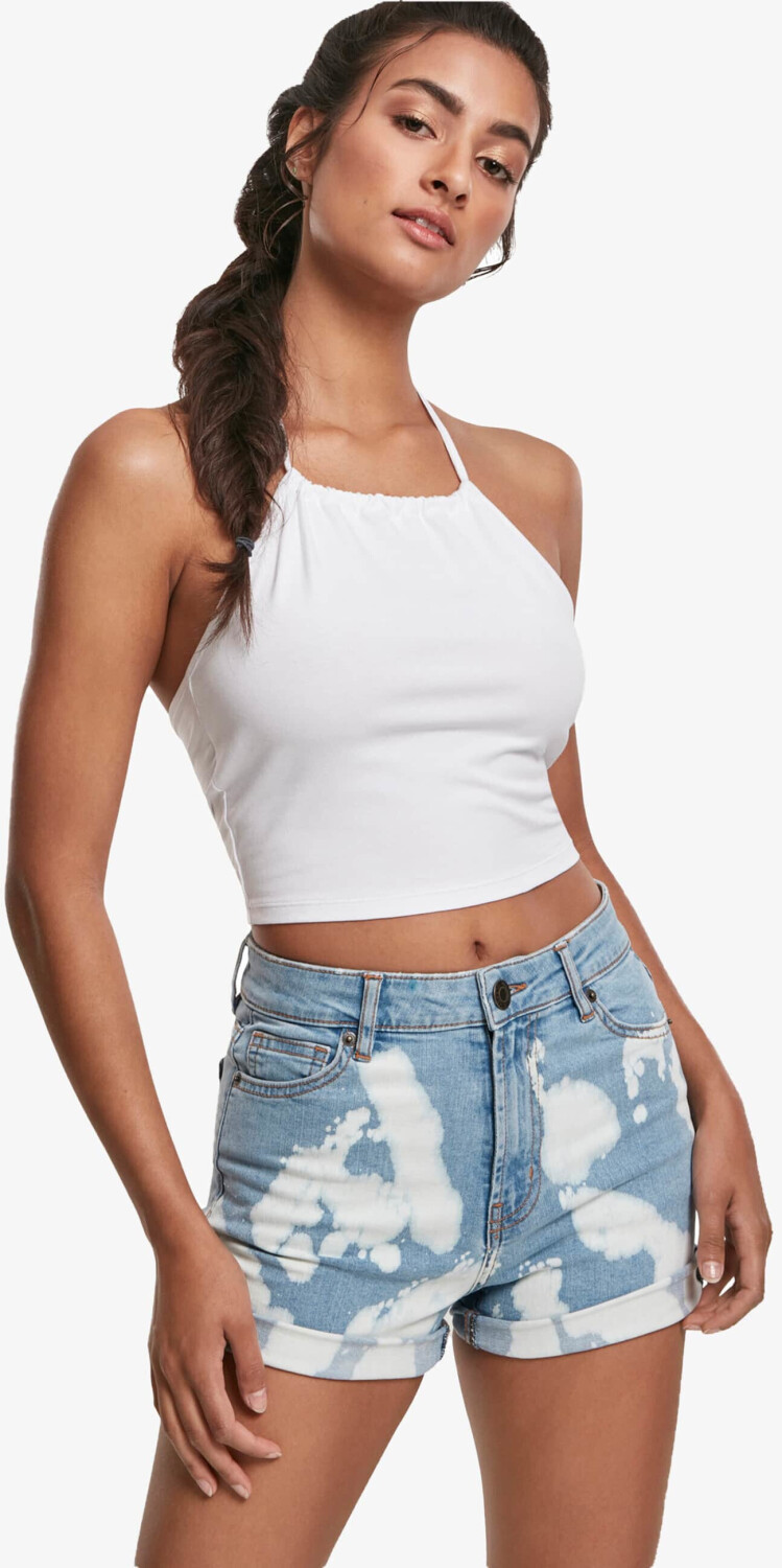 Urban Classics Top Cropped Neckholder white (TB340300220)
