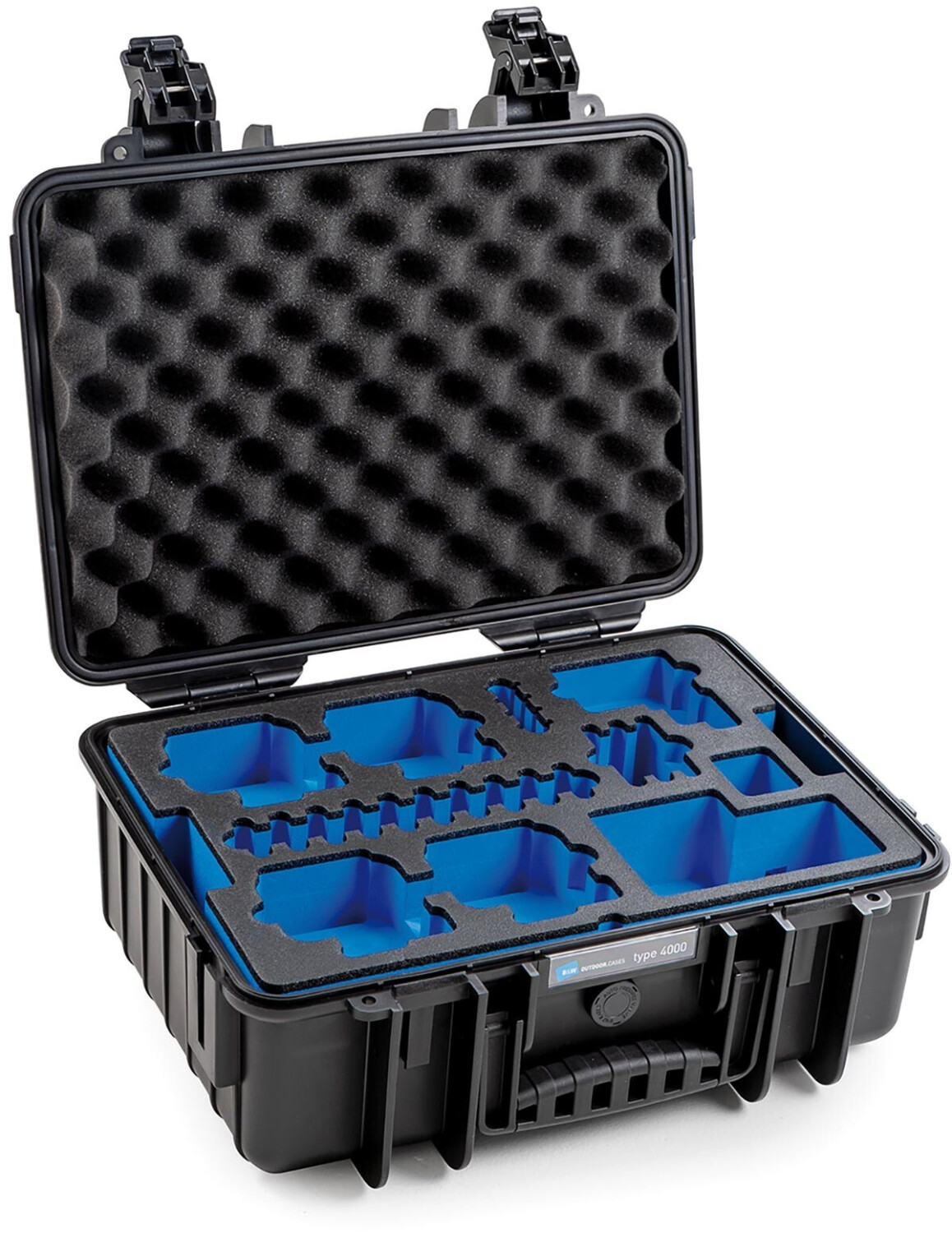 B&W Outdoor Case Typ 4000 incl. GoPro HERO8 Black Inlay Black