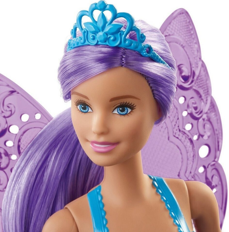 mattel barbie dreamtopia fee mit lila haaren und flügeln