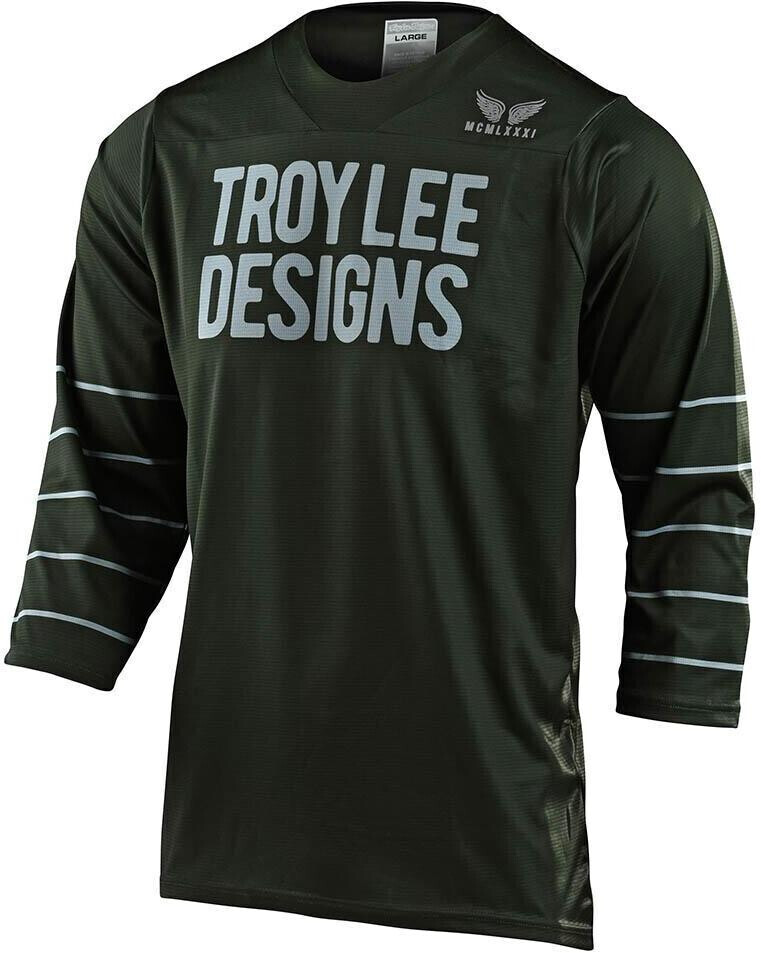 Troy Lee Designs Ruckus 3/4 Jersey Men pinstripe green/silver blue (2020)