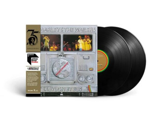 VINYLE & PHOTOS/EDITION LIMITEE /CERTIFICAT DAUTHENTICITE/BABYLON BY BUS BOB MARLEY/CADRE GEANT DISQUE DOR CD