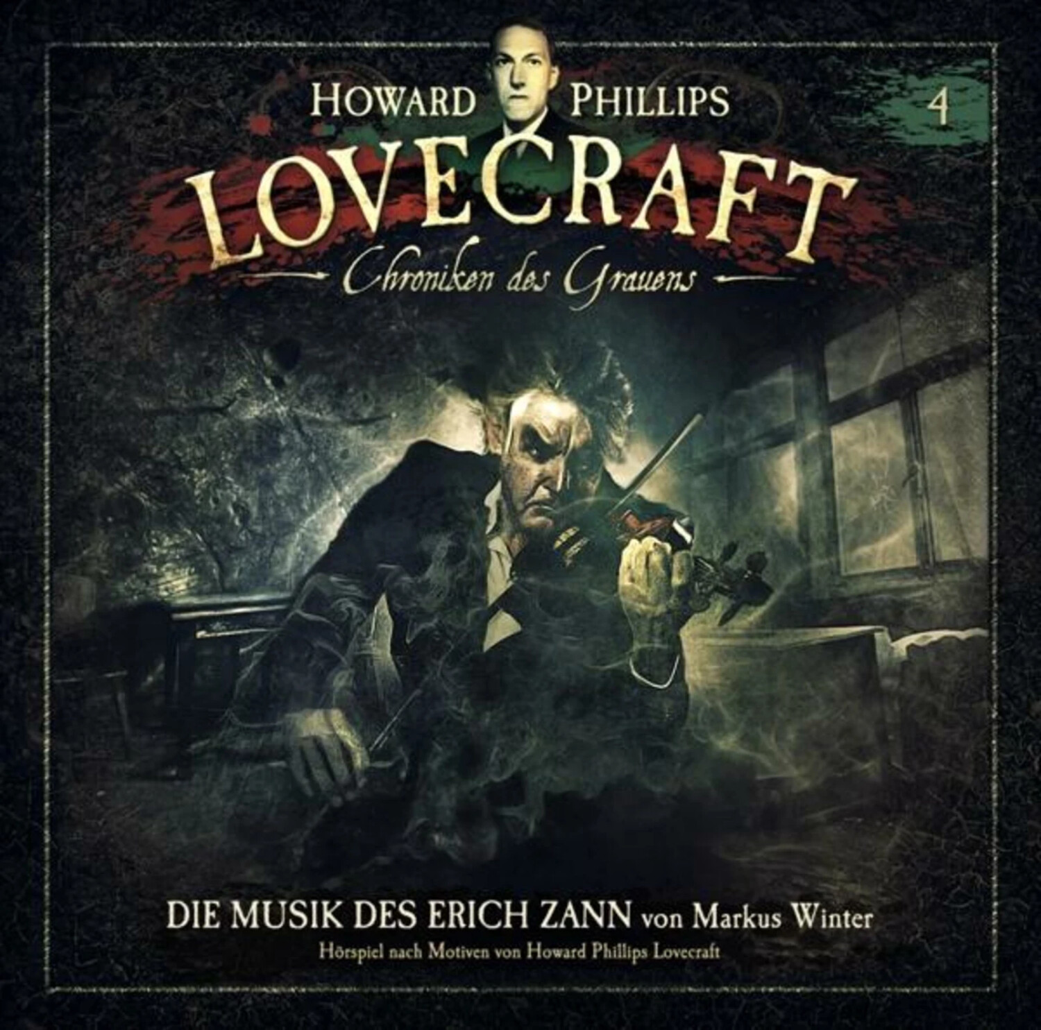 Howard Phillips Lovecraft - Chroniken Des Grauens 4: Die Musik Des Erich Zann (Vinyl)