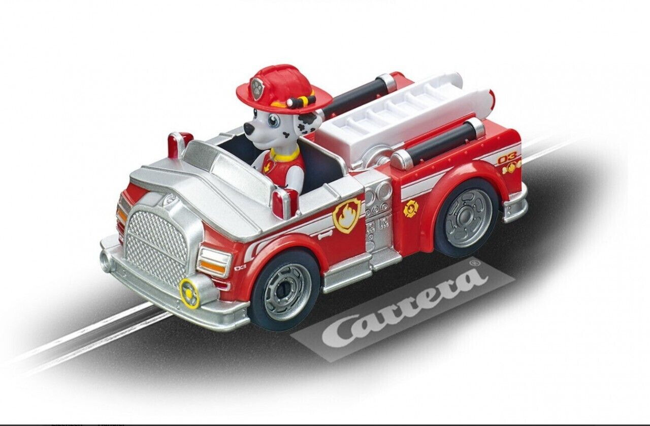 Paw Patrol Carrera First On The Track Chase y Marshall - Juguettos