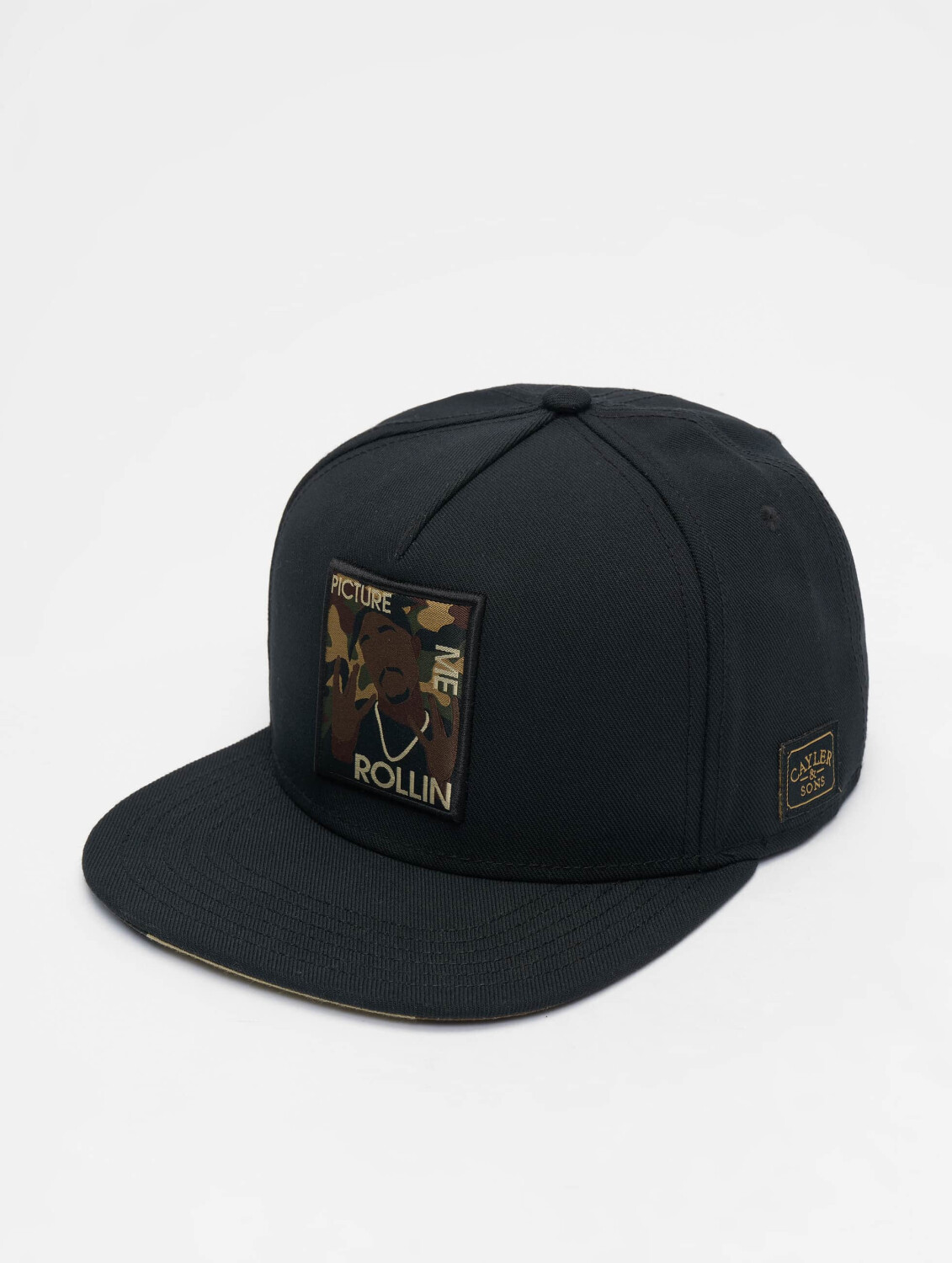 Cayler & Sons Snapback Cap WI 2pac Rollin black (CS1158017980050)