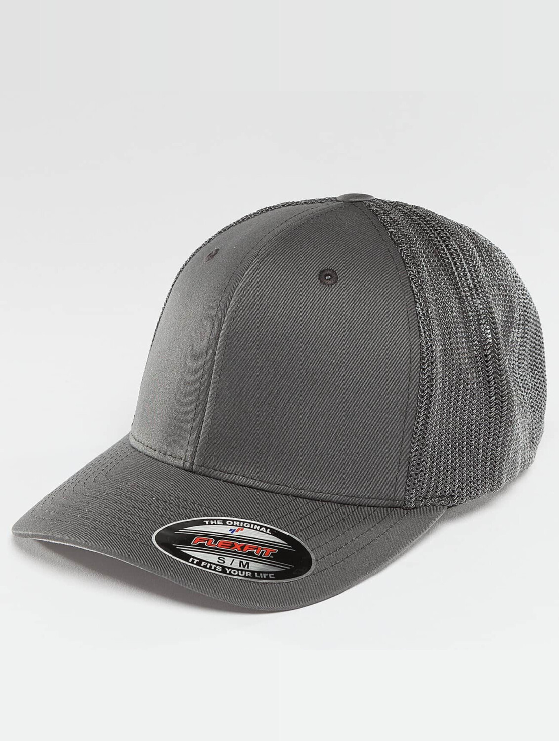 Flexfit Flexfitted Cap Mesh Cotton Twill grey (UC6511DRKGRY)
