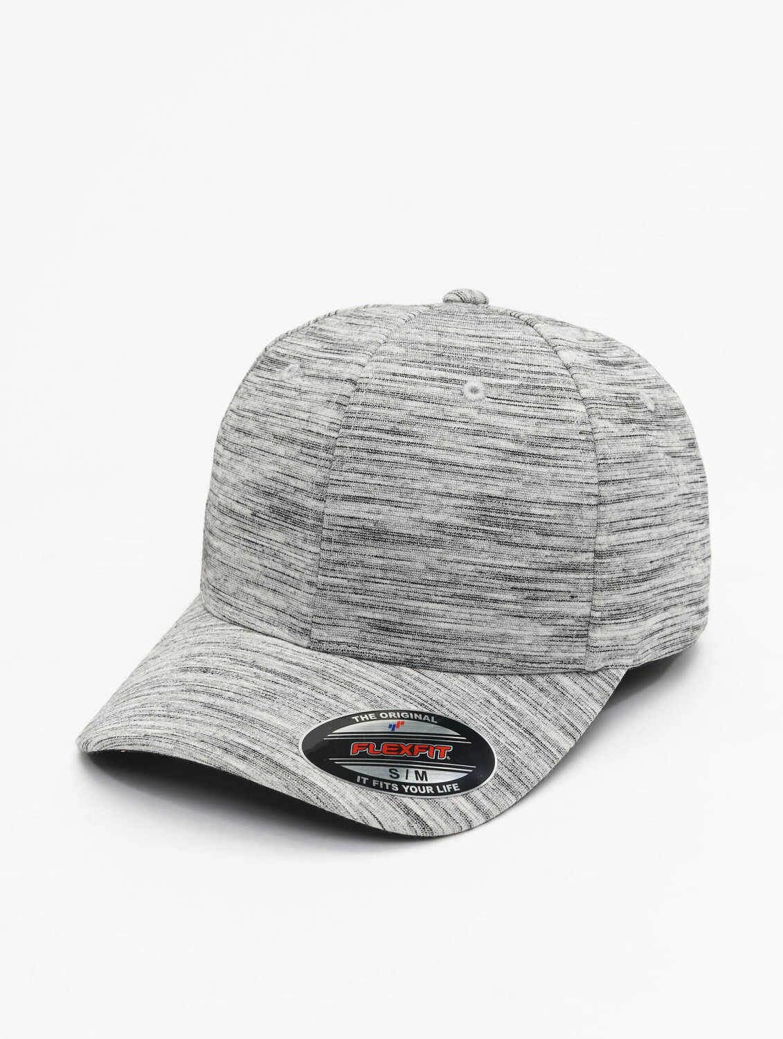 Flexfit Flexfitted Cap Spripes Melange grey (UC6277SMBLKHGRY)