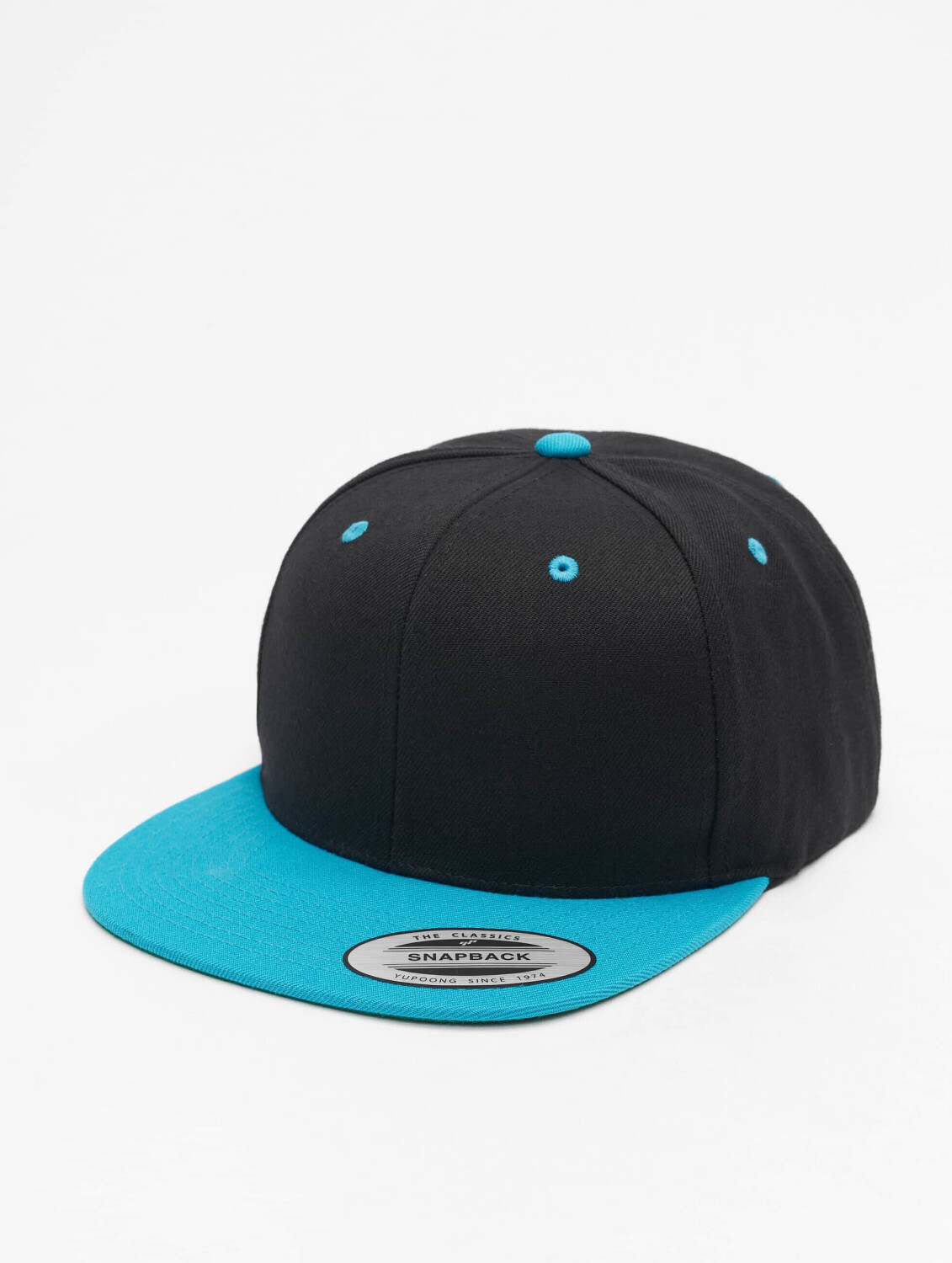 Flexfit Snapback Cap Classic Two Tone black (UC6089MTBLKTEA)