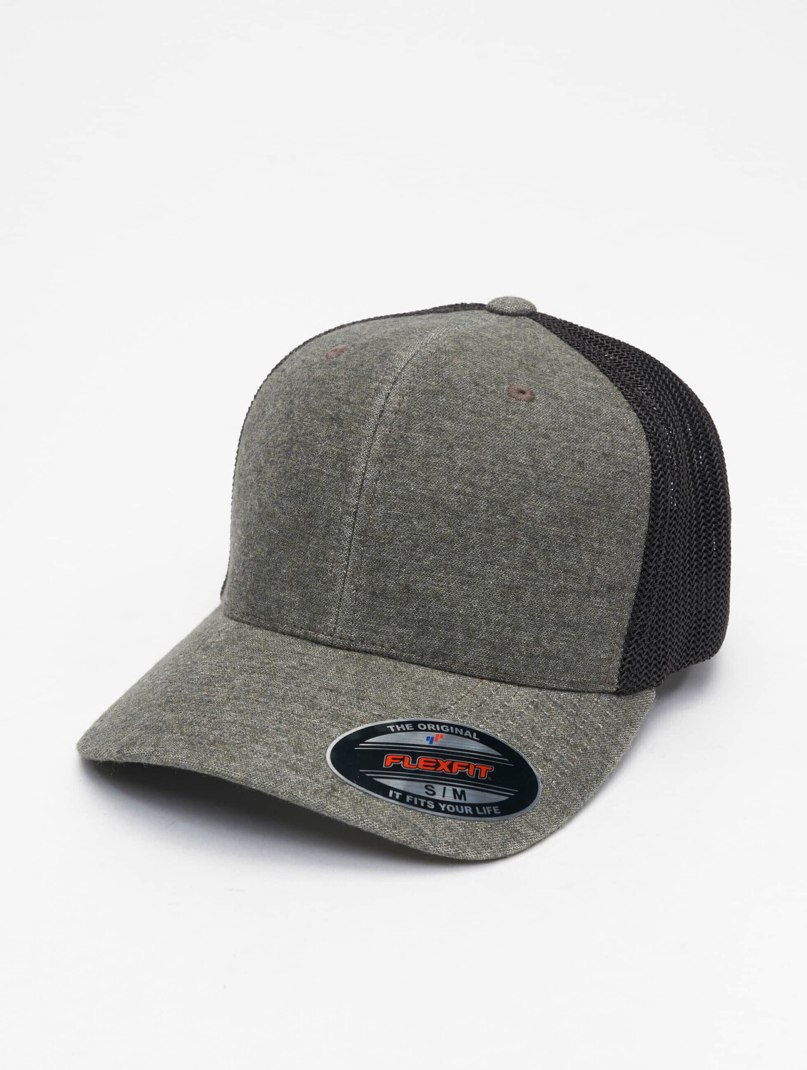 Flexfit Trucker Cap Retro Trucker khaki (6511MKHABLK)