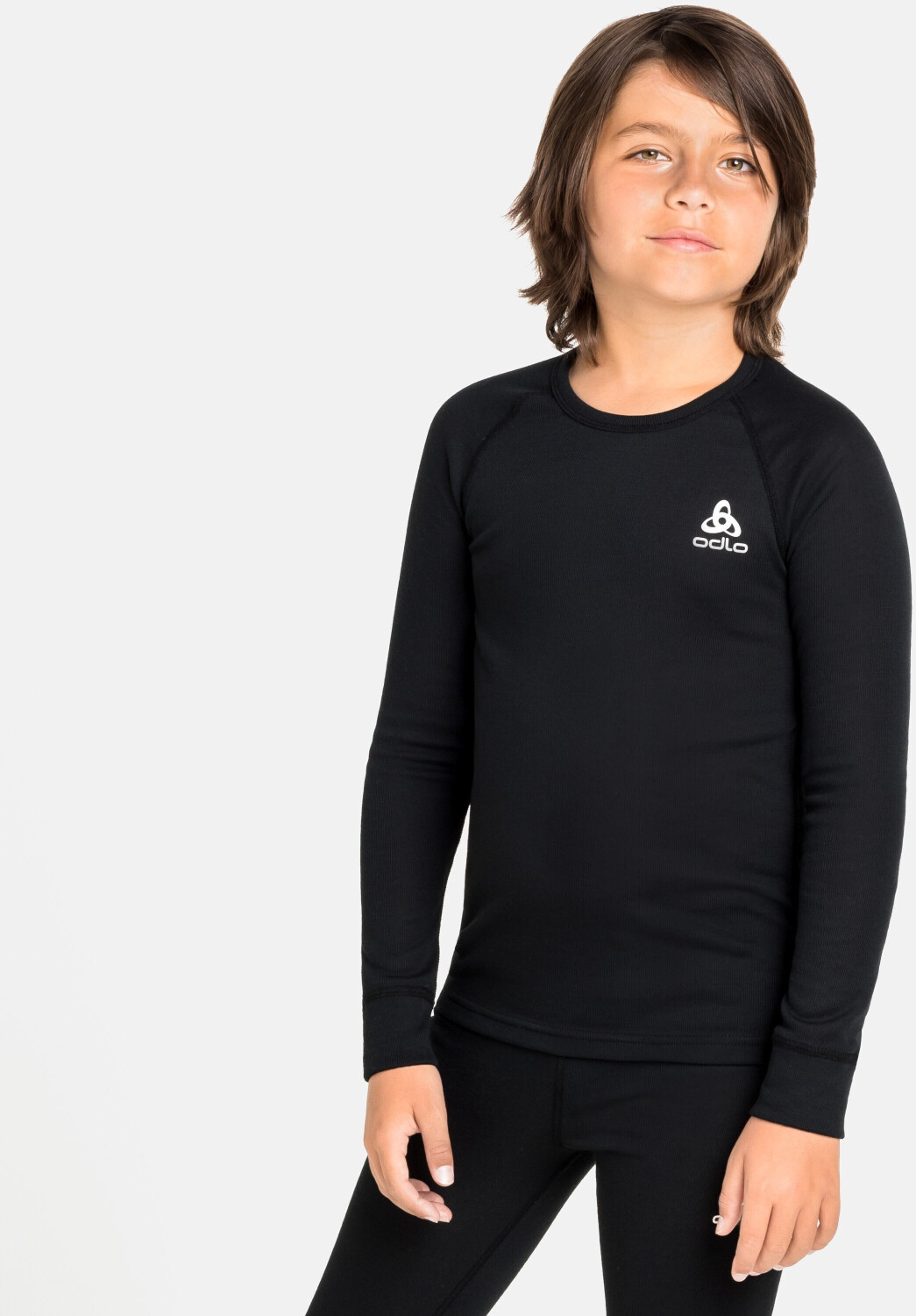Odlo Active Warm ECO Kids Long-Sleeve Baselayer Top black