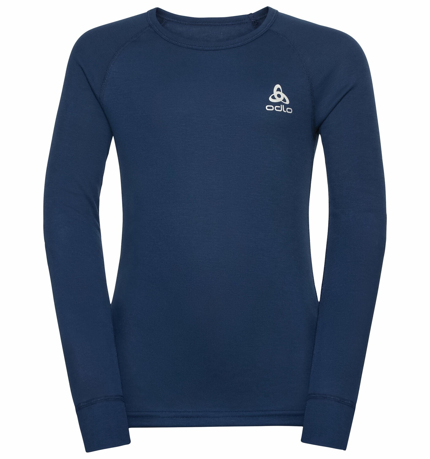 Odlo Active Warm ECO Kids Long-Sleeve Baselayer Top estate blue