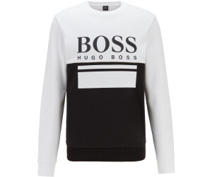 Hugo Boss Pullover mit (50434921) € | 117,65 Logo-Print bei ab Preisvergleich