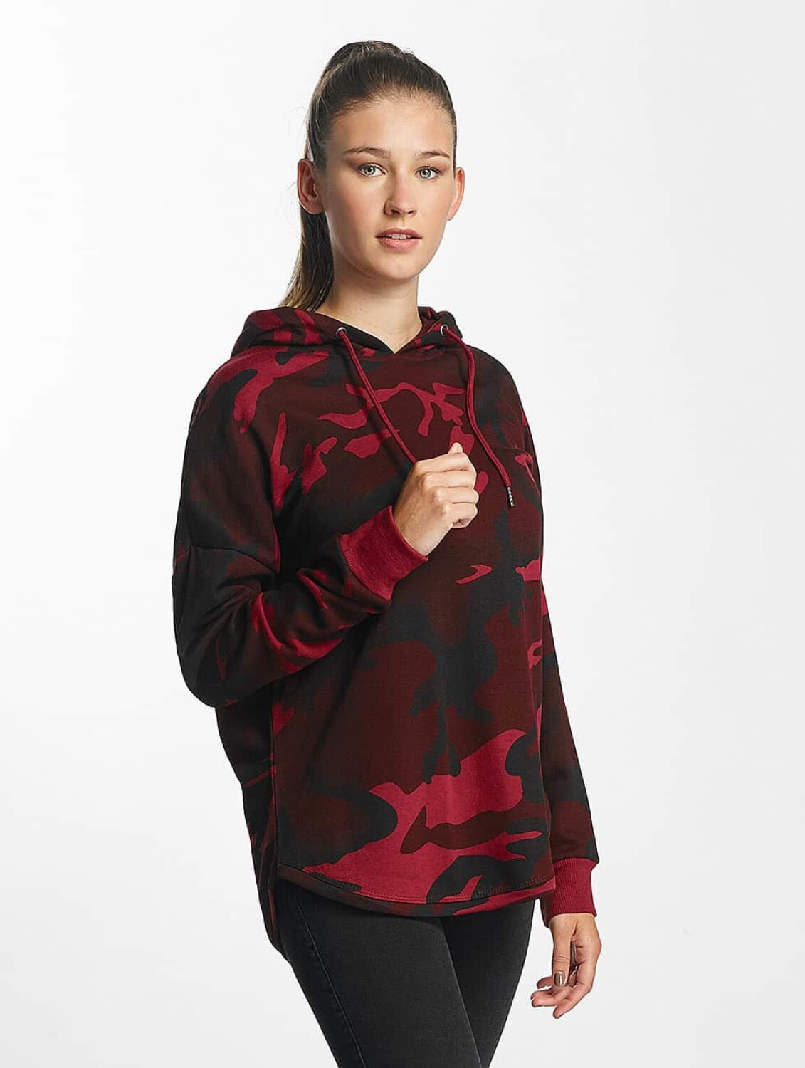 Urban Classics Hoody Oversized Camo camouflage (TB1724BURCAM)