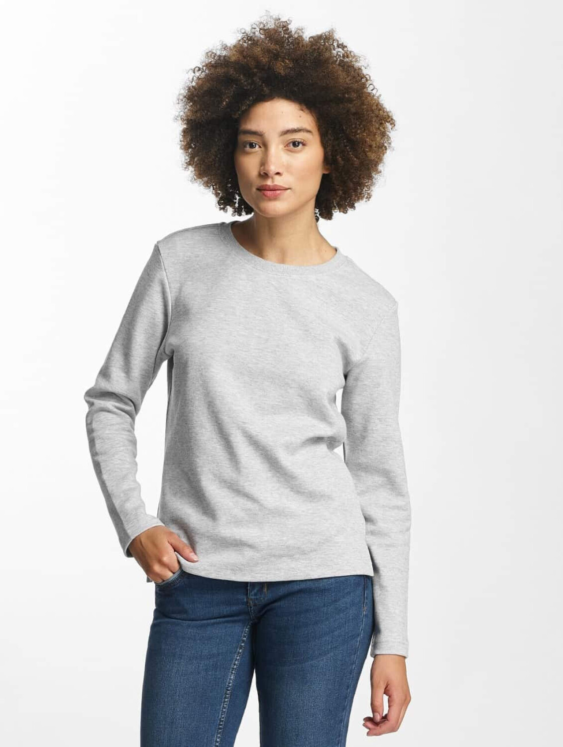 Urban Classics Pullover Athletic Interlock grey (TB1671GRY)