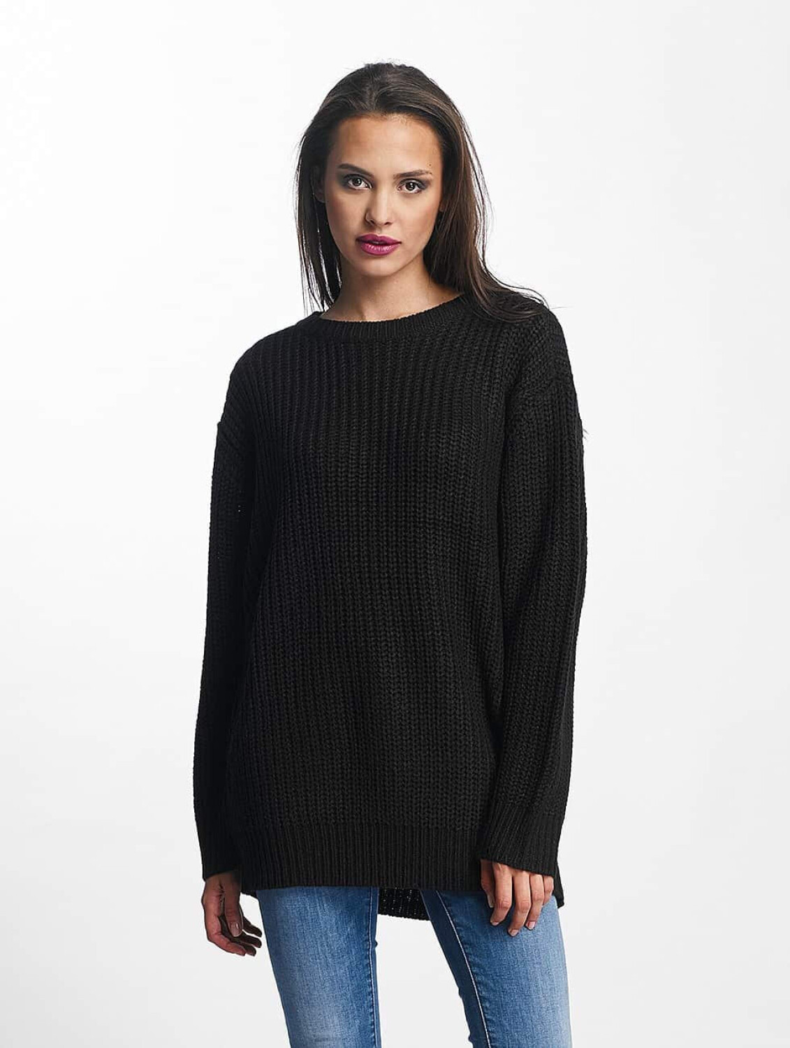 Urban Classics Pullover Basic Oversized black (TB1745BLK)