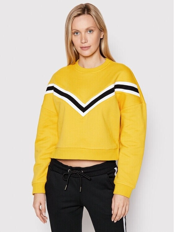 Urban Classics Pullover Inset Striped yellow (TB2341HON)