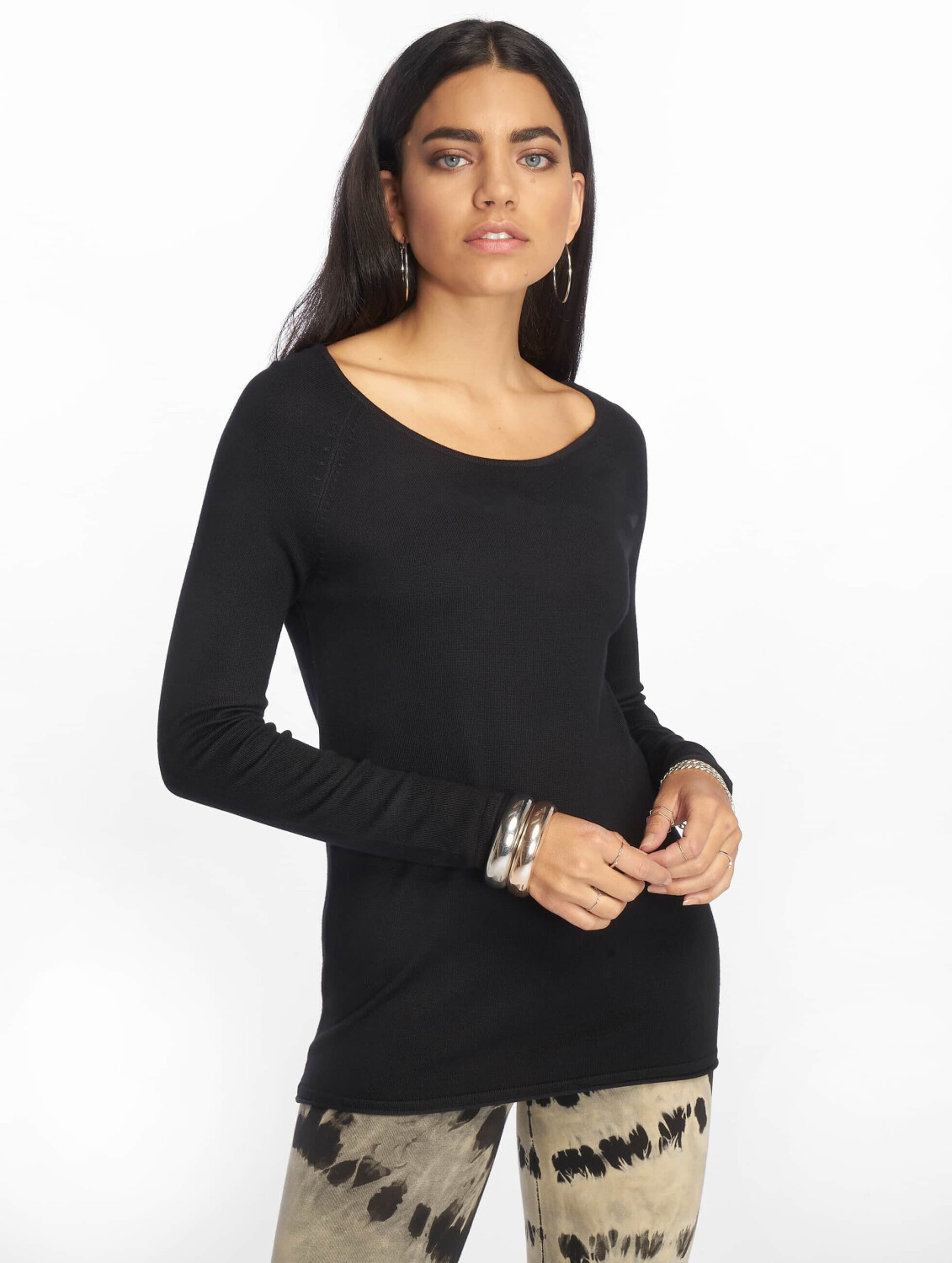 Urban Classics Pullover Raglan Long black (TB2617BLK)