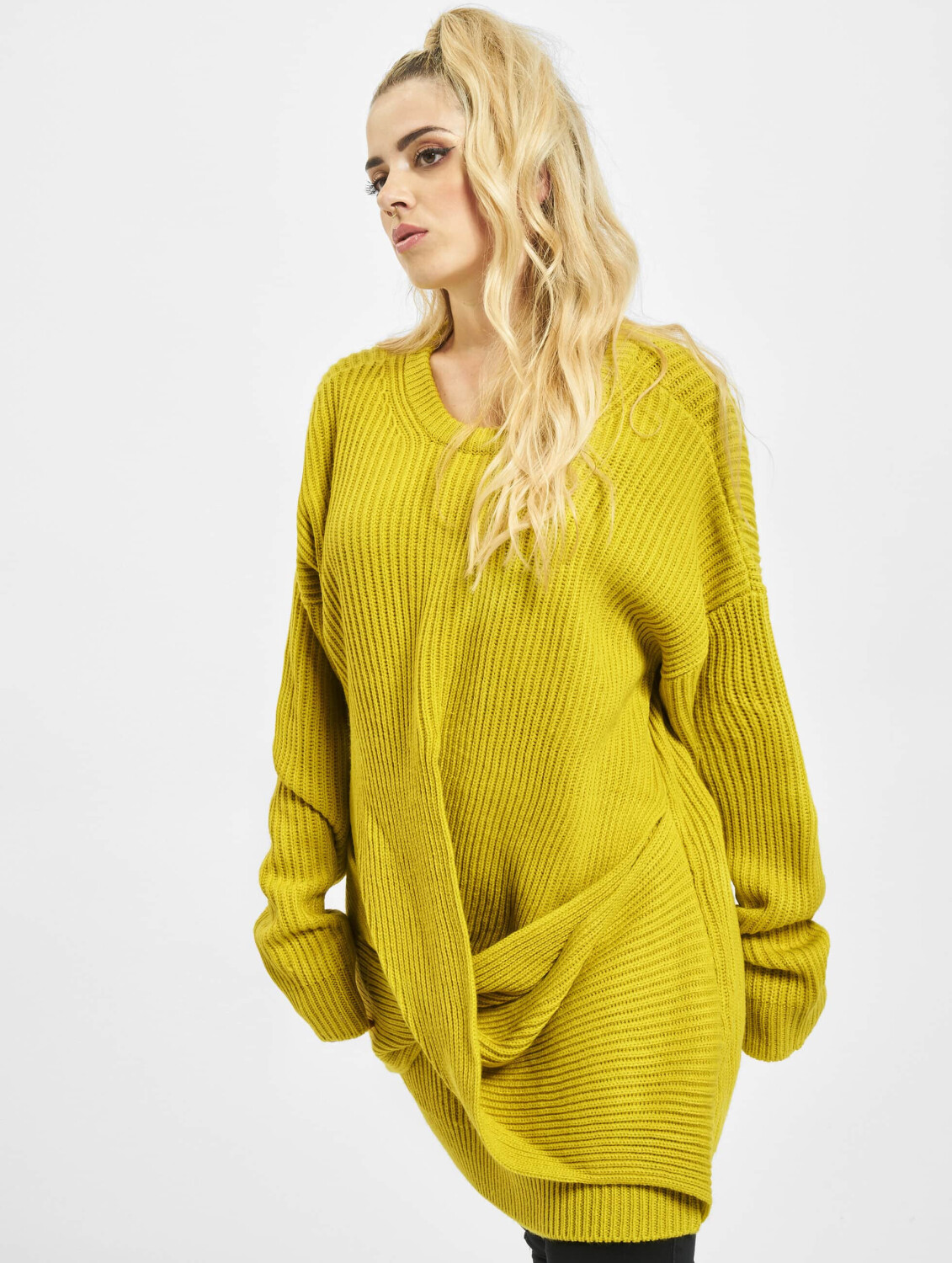 Urban Classics Pullover Wrapped yellow (TB2360LEMMUS)