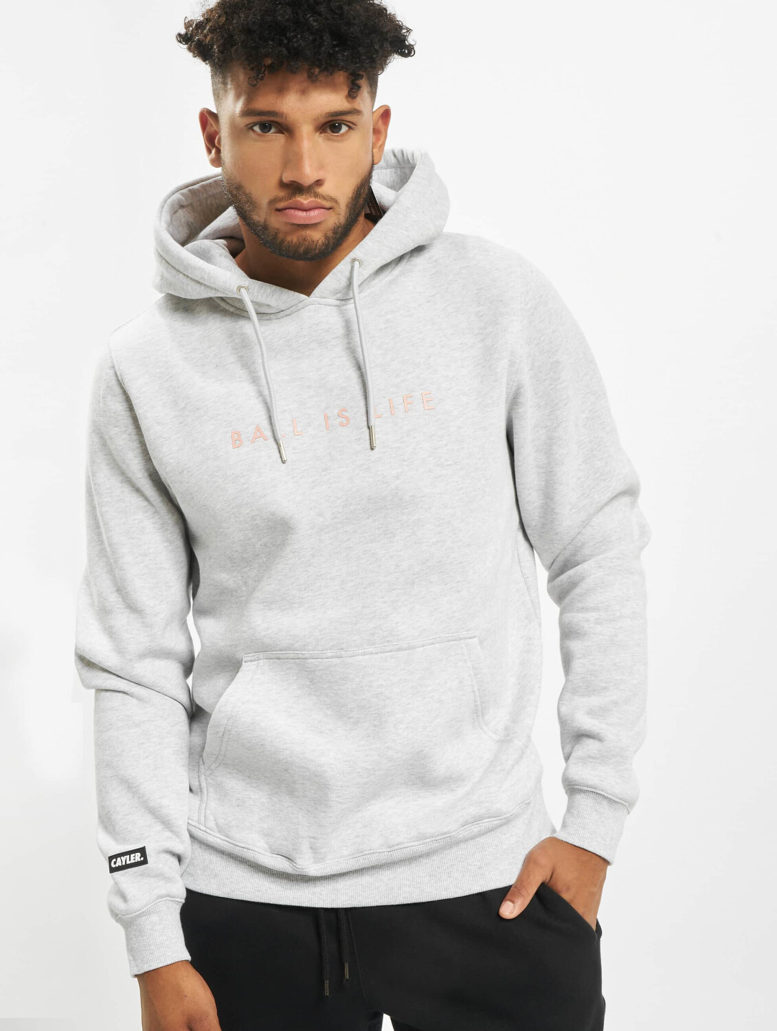 Cayler & Sons Hoodie Ball Is Life grey (CS189301975)